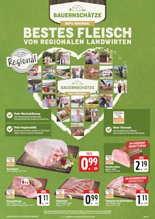 Schweinefleisch im EDEKA Prospekt "Wir lieben Lebensmittel!" mit 28 Seiten (Leipzig)