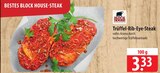 Trüffel-Rib-Eye-Steak Angebote von Block House bei famila Nordost Neumünster für 3,33 €