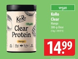Clear Protein Mango Angebote von KoRo bei famila Nordost Neumünster für 14,99 €