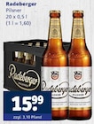 Pilsner im Angebot bei Getränkewelt in Herne Pilsner Angebote von Radeberger bei Getränkewelt Herne für 15,99 €