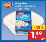 Heringsfilets Angebote von Sea Gold bei Netto Marken-Discount Bottrop für 1,49 €