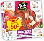 Pizza del gusto jambon cru mozzarella - Mix - Intermarché à Poitiers Pizza del gusto jambon cru mozzarella - Mix en promo chez Intermarché Poitiers à 6,99 €