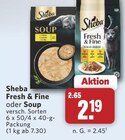 Fresh & Fine im Angebot bei combi in Neustadt Fresh & Fine Angebote von Sheba bei combi Neustadt für 2,19 €