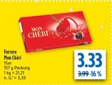 Mon Chéri im diska Prospekt Mon Chéri von Ferrero im aktuellen diska Prospekt für 3,33 €