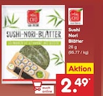 Sushi Nori Blätter Angebote bei Netto Marken-Discount Stuttgart für 2,49 €