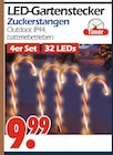 LED-Gartenstecker Zuckerstangen Angebote bei Wreesmann Hoyerswerda für 9,99 €