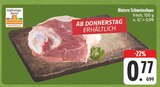 Aktuelle Schweinefleisch Angebote bei EDEKA in Erlangen Aktuelles Hintere Schweinehaxe Angebot bei EDEKA in Erlangen ab 0,77 €