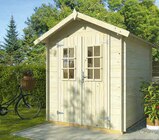 Aktuelles Blockbohlenhaus "Neuseeland" Angebot bei Hagebaumarkt in Stuttgart ab 599,00 €