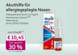 Allergodil akut forte im mea - meine apotheke Prospekt Allergodil akut forte von im aktuellen mea - meine apotheke Prospekt für 10,45 €
