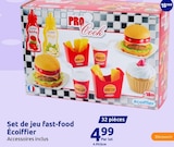 Set de jeu fast-food - Écoiffier dans le catalogue Action