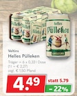 Aktuelle Veltins Angebote bei Getränkeland in Greifswald Aktuelles Helles Pülleken Angebot bei Getränkeland in Greifswald ab 4,49 €