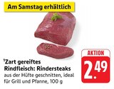 Zart gereiftes Rindfleisch: Rindersteaks Angebote bei E center Bensheim für 2,49 €