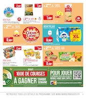 Promos Lait Demi-Écrémé dans le catalogue "C'EST TOUS LES JOURS LE MARCHÉ" de Supermarchés Match Lait Demi-Écrémé en promo dans le catalogue Supermarchés Match à la page 9