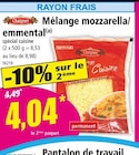 Promo Mélange mozzarella/emmental à 4,04 € dans le catalogue Norma à Épinal