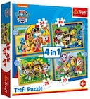 Puzzle 4 in 1 Angebote von Trefl bei Penny Germering für 2,99 €
