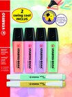 Surligneurs Boss + Swing Cool - STABILO - Monoprix Montreuil à Bagnolet Surligneurs Boss + Swing Cool - STABILO en promo chez Monoprix Montreuil Bagnolet à 4,13 €