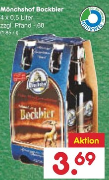 Bockbier bei Netto Marken-Discount in Markranstädt Bockbier im Angebot bei Netto Marken-Discount Markranstädt für 3,69 €