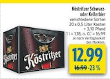 Schwarzbier im Angebot bei diska in Chemnitz Schwarzbier Angebote von Köstritzer bei diska Chemnitz für 12,99 €