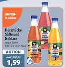 Herzstücke Säfte und Nektare bei aktiv & irma im Oldenburg Prospekt für 1,59 €