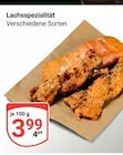 Lachsspezialität für 3,99 € bei GLOBUS im Angebot Lachsspezialität im aktuellen GLOBUS Prospekt