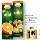 Orange Saft Angebote von albi bei EDEKA Bruchsal für 1,49 €