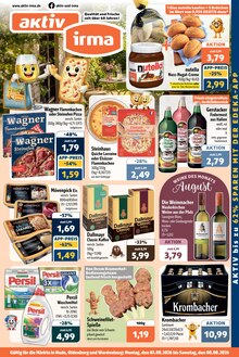 Krombacher im aktiv & irma Prospekt "Top Angebote" mit 16 Seiten (Oldenburg)