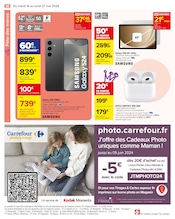 Promo Samsung Galaxy dans le catalogue Carrefour du moment à la page 48