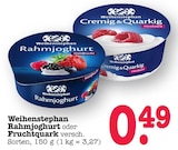 Aktuelles Rahmjoghurt Angebot bei E center in Mannheim ab 0,49 €