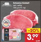 Schweine-Kotelett bei Netto Marken-Discount im Prospekt "" für 3,99 €