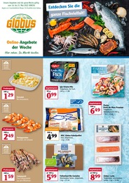 Globus Prospekt für Neukloster mit 2 Seiten Globus Prospekt für Neukloster: "Entdecken Sie die ganze Fischvielfalt!", 2 Seiten, 16.05.2022 - 21.05.2022