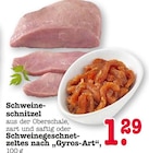 Schweineschnitzel im Angebot bei E center in Frankfurt Schweineschnitzel Angebote bei E center Frankfurt für 1,29 €