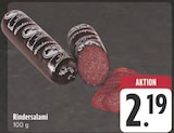 Rindersalami bei E center im Erlangen Prospekt für 2,19 €