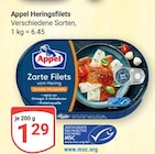 Heringsfilets im Angebot bei GLOBUS in Wiesbaden Heringsfilets Angebote von Appel bei GLOBUS Wiesbaden für 1,29 €