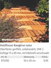 Holzfliesen Bangkirai natur im aktuellen Holz Possling Prospekt