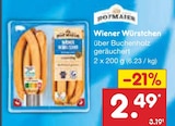 Wiener Würstchen im Netto Marken-Discount Prospekt Wiener Würstchen von Hofmaier im aktuellen Netto Marken-Discount Prospekt für 2,49 €