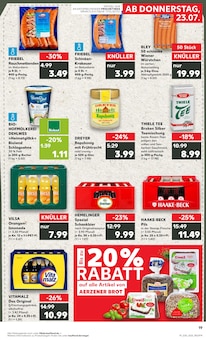 Bier im aktuellen Kaufland Prospekt (Bremen) Bier im Kaufland Prospekt "Hier bin ich richtig" mit 56 Seiten (Bremen)