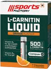 L-Carnitin Liquid Ampullen im Müller Prospekt L-Carnitin Liquid Ampullen von Sports Factory im aktuellen Müller Prospekt für 2,36 €