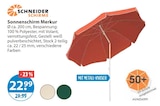 Sonnenschirm Merkur im V-Markt Prospekt Sonnenschirm Merkur von Schneider Schirme im aktuellen V-Markt Prospekt für 22,99 €