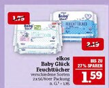 Baby Glück Feuchttücher im Angebot bei Marktkauf in Altenburg Baby Glück Feuchttücher Angebote von elkos bei Marktkauf Altenburg für 1,59 €