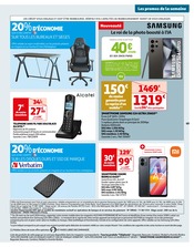 Smartphone Angebote im Prospekt "Y'a Pâques des oeufs…Y'a des surprises !" von Auchan Hypermarché auf Seite 49