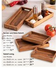 Servier- und Deko-Tablett ca. 40x15 cm von Zassenhaus für 15,99 € bei Zurbrüggen im Angebot Servier- und Deko-Tablett ca. 40x15 cm von Zassenhaus im aktuellen Zurbrüggen Prospekt