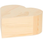 Boîte à bijoux en bois en forme de cœur - Action en promo chez Action Boîte à bijoux en bois en forme de cœur - Action dans le catalogue Action