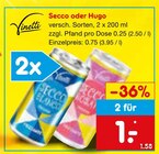 Secco oder Hugo von Vinetti im aktuellen Netto Marken-Discount Prospekt für 1,00 €