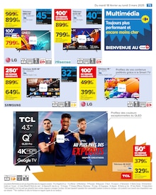 Promo TV Samsung dans le catalogue Carrefour du moment à la page 75