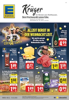 EDEKA Prospekt der Woche "Aktuelle Angebote" Seite 1, 08.12.2025 bis 13.12.2025 für Herne Aktueller EDEKA Prospekt "Aktuelle Angebote" Seite 1 von 30 Seiten für Herne