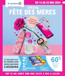 Prospectus Supermarchés de E.Leclerc à Neaufles sur Risle: "Spécial Fête des mères", 64 pages, 14/05/2024 - 25/05/2024