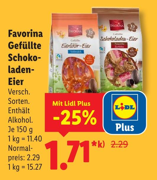 Gefüllte Schokoladen-Eier Amaretto