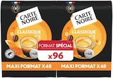 Dosettes de café - CARTE NOIRE - Supermarchés Match à Roubaix Dosettes de café - CARTE NOIRE en promo chez Supermarchés Match Roubaix à 10,99 €