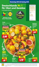 Lidl Clementinen im Prospekt 