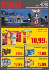 Bier im RAN Prospekt in Günzburg Aktueller RAN Prospekt mit Bier, "RAN", Seite 1